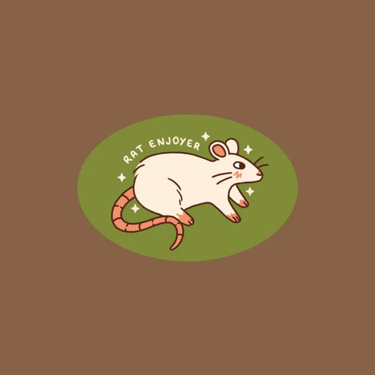 Rat Enjoyer Sticker